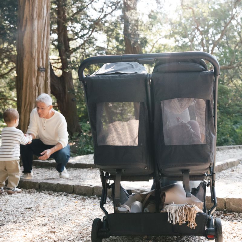 UPPAbaby James Black Minu Duo Double Baby Stroller - image 3 of 7