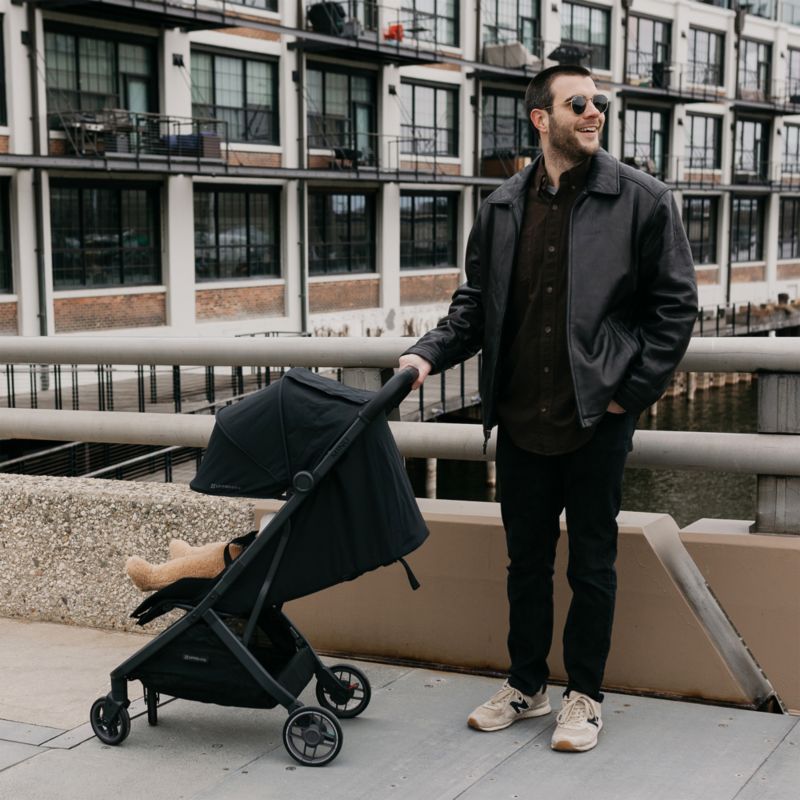 UPPAbaby Minu V3 Greyson Grey Compact Baby Stroller + Aria V2 Infant Car Seat Travel System - image 1 of 5