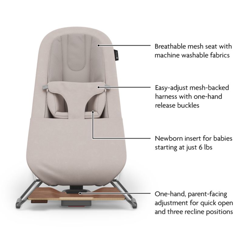UPPAbaby Townsend Beige Mira 3-in-1 Baby Bouncer - image 5 of 8