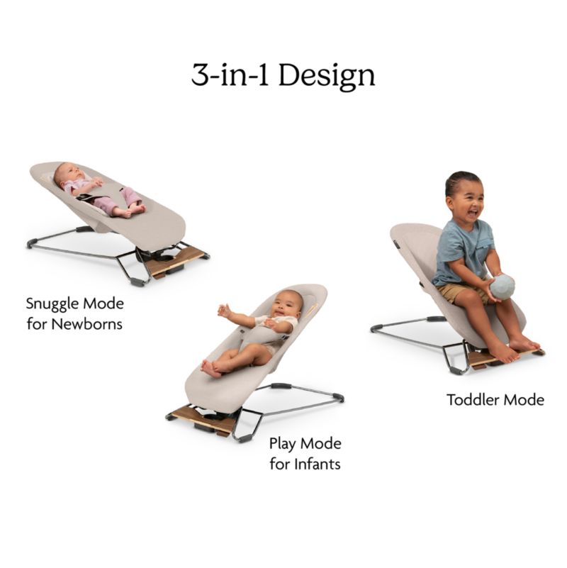 UPPAbaby Townsend Beige Mira 3-in-1 Baby Bouncer - image 4 of 8