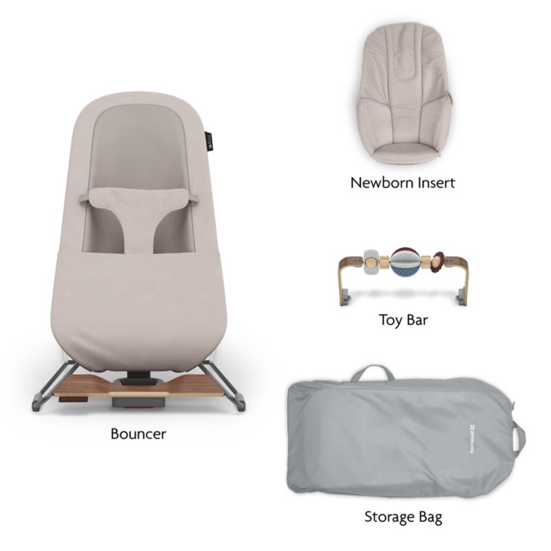 UPPAbaby Townsend Beige Mira 3-in-1 Baby Bouncer - image 7 of 8