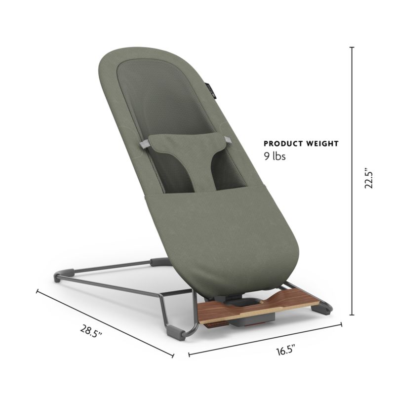 UPPAbaby Maddie Green Mira 3-in-1 Baby Bouncer - image 5 of 7