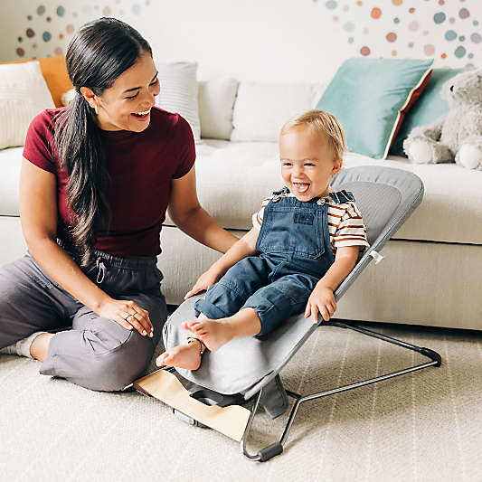 UPPAbaby ® Mira 2-in-1 Stella Grey Mélange Baby Bouncer and Seat