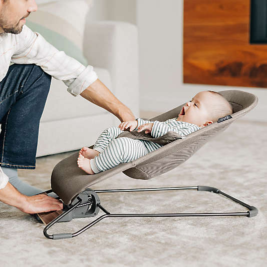 UPPAbaby ® Mira 2-in-1 Wells Dark Taupe Mélange Baby Bouncer and Seat