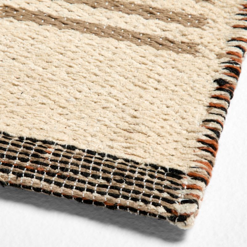 Mirror Pattern Brulee Brown Chenille Kids Area Rug 5x8 - image 2 of 4