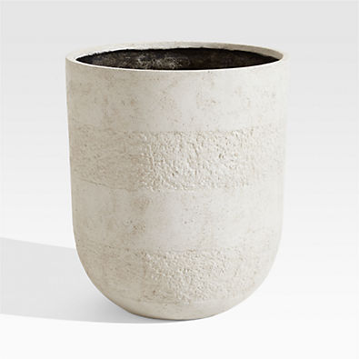 View Miru Short Volcanic Stone Outdoor Planter details