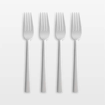 Mix Mirror Salad Forks, Set of 4