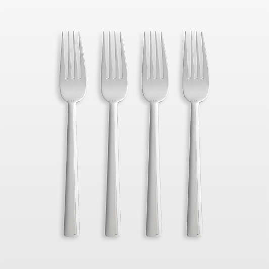 Mix Mirror Salad Forks, Set of 4