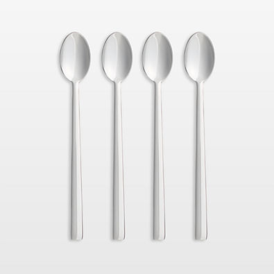 View Mix Mirror Iced Tea Spoons, Set of 4 details