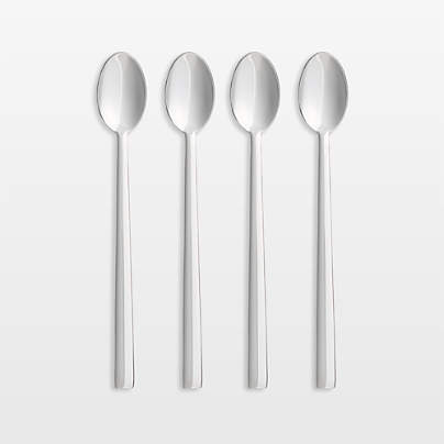 Mix Mirror Iced Tea Spoons, Set of 4