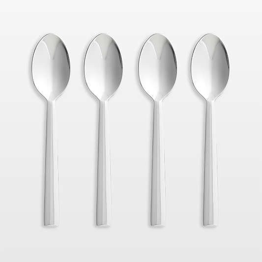 Mix Mirror Teaspoons, Set of 4