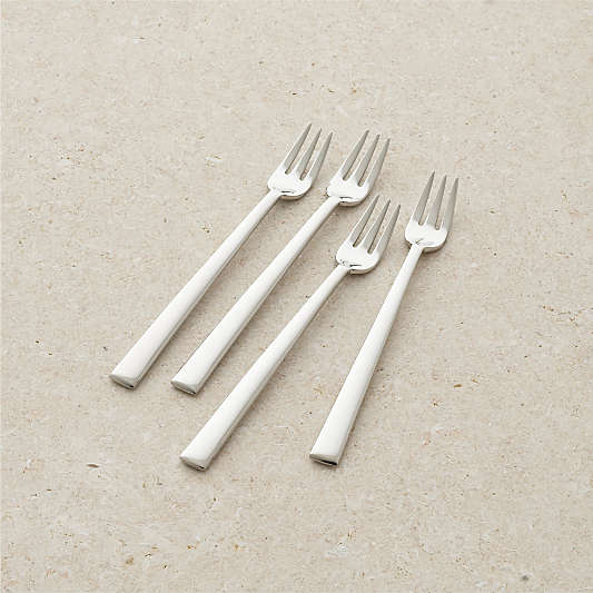 Set of 4 Mix Appetizer Forks