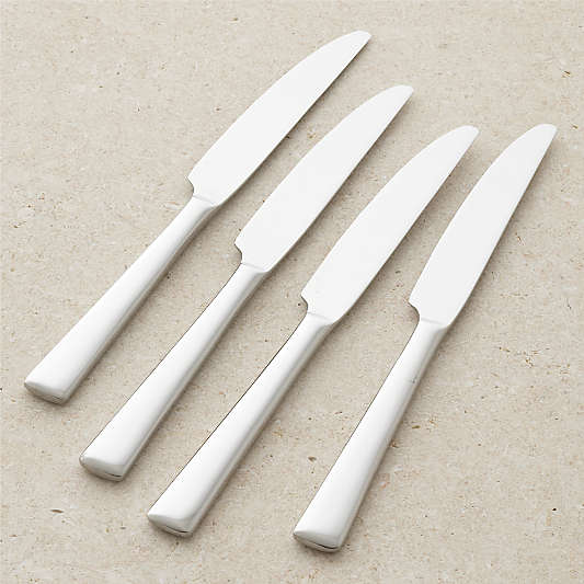 Set of 4 Mix Dinner Knives