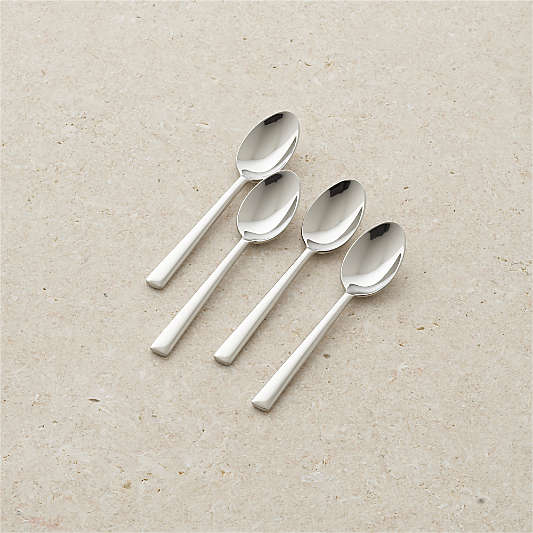 Set of 4 Mix Espresso Spoons