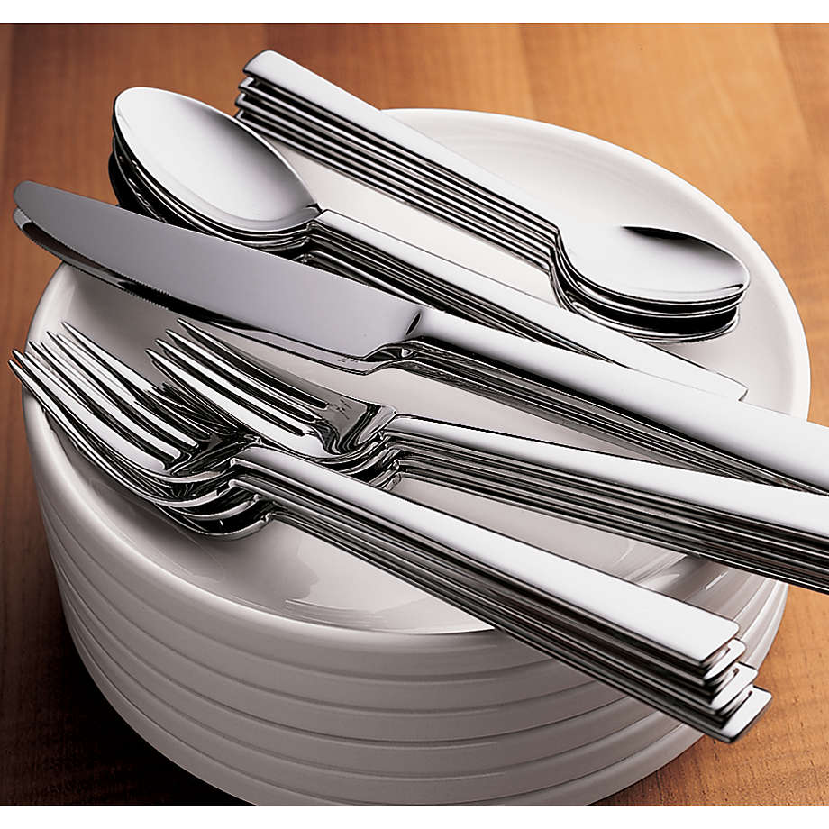 Mix 20-Piece Flatware Set + Reviews | Crate & Barrel