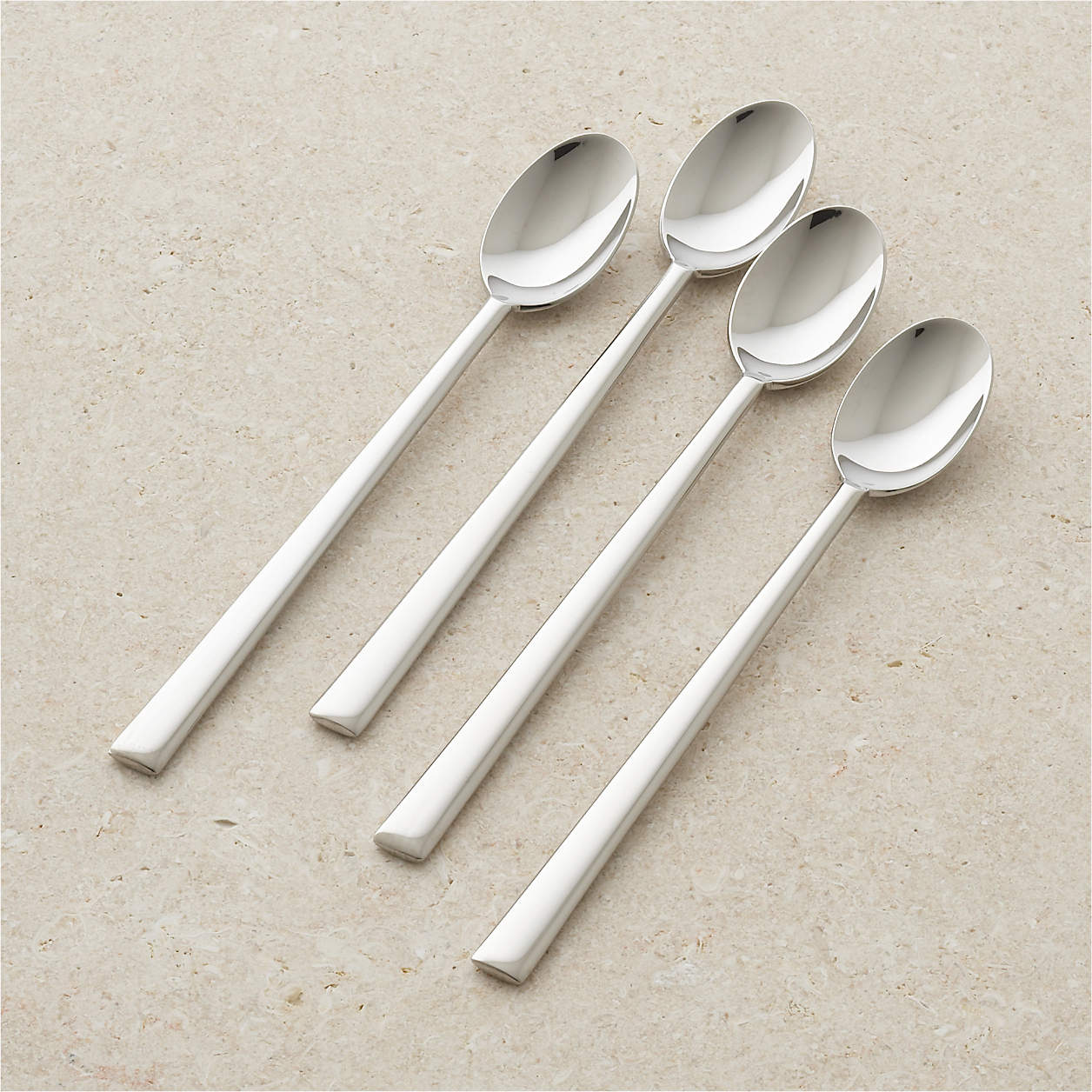 Set of 4 Mix Iced Tea Spoons + Reviews Crate & Barrel Canada