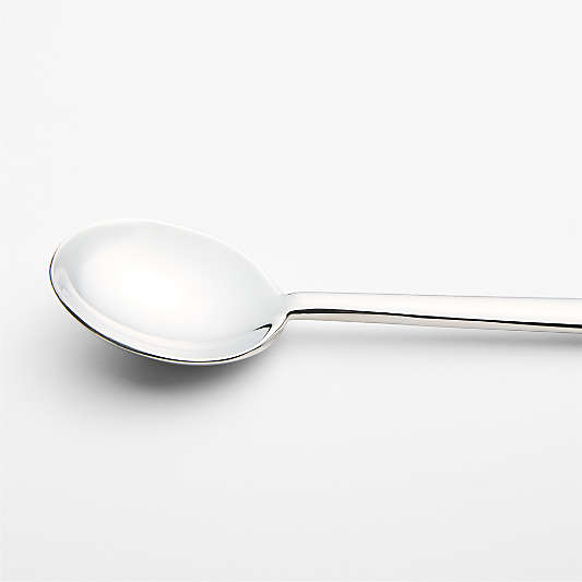 Mix Mirror Round Soup Spoons, Set of 4