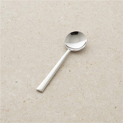 6 Pieces large Soup Spoons, Stainless Steel Spoon
