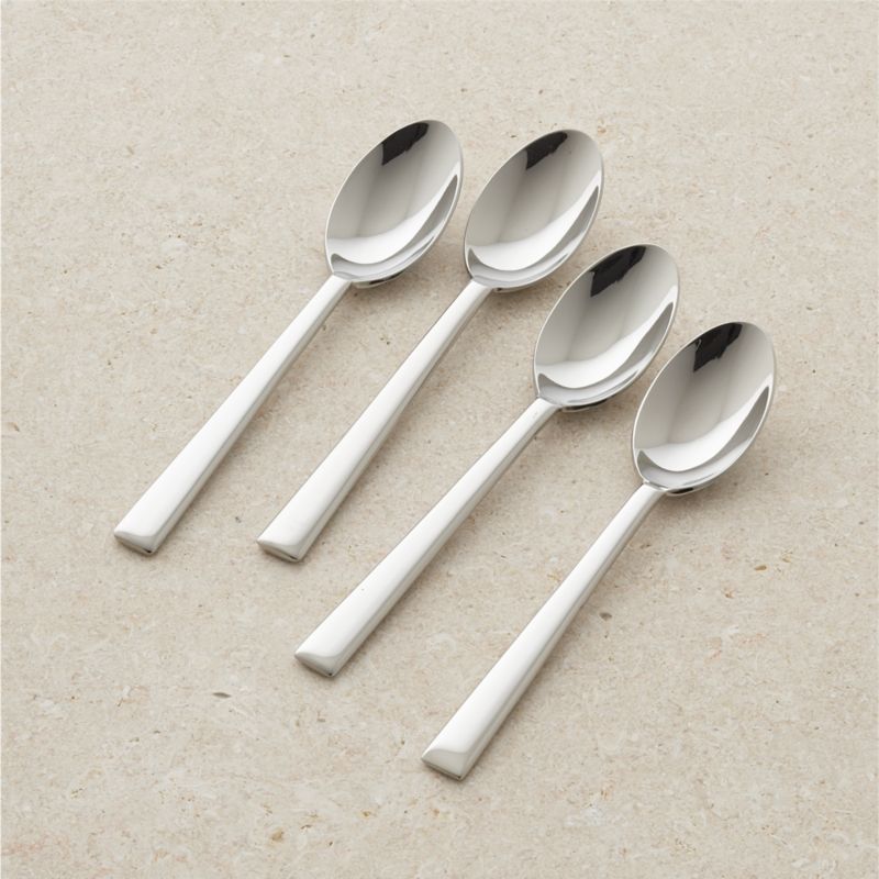 Set of 4 Mix Teaspoons