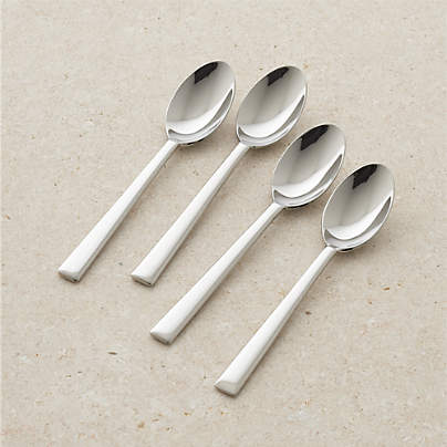 Set of 4 Mix Teaspoons