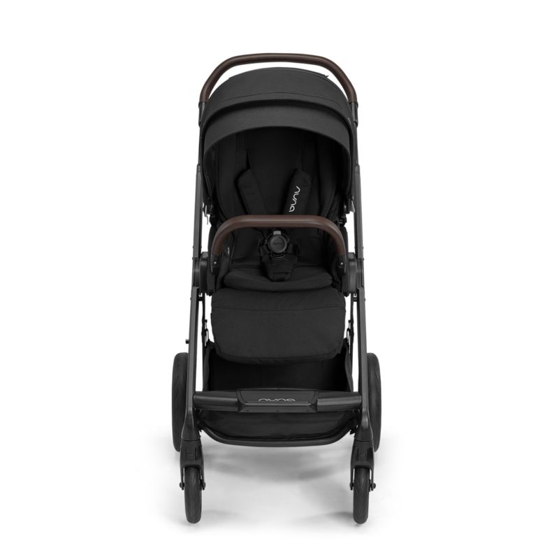 Nuna ® MIXX ™ next Caviar/Cognac Compact Foldable Baby Stroller - image 1 of 8