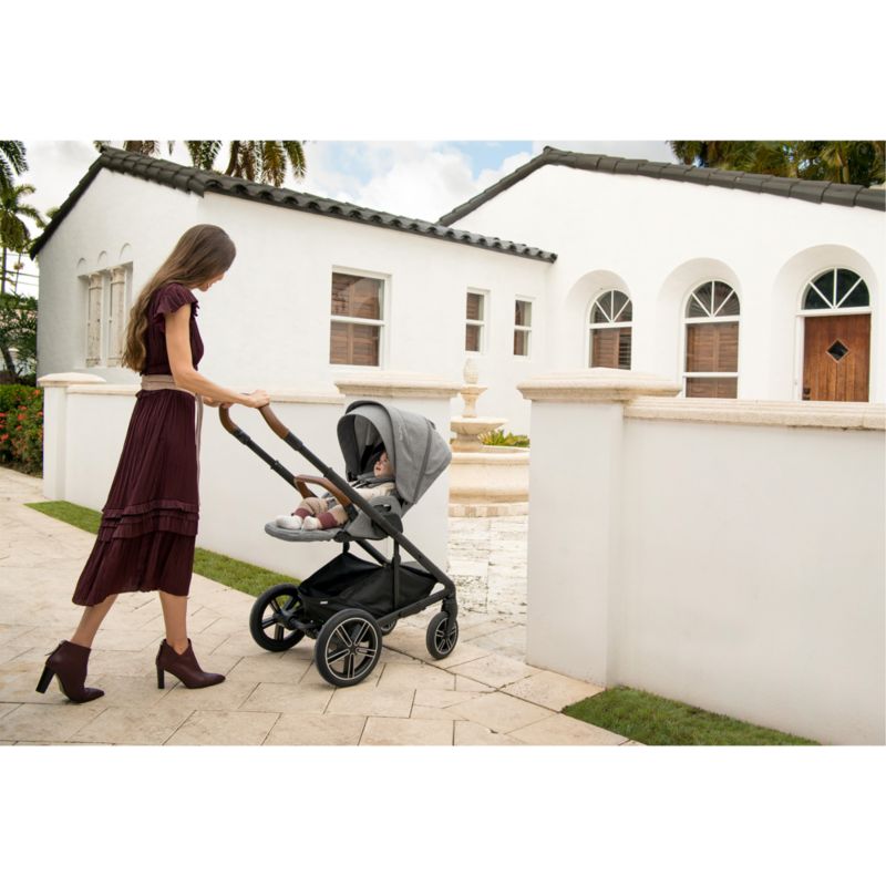 Nuna ® MIXX ™ next Granite Grey Compact Foldable Baby Stroller - image 5 of 13