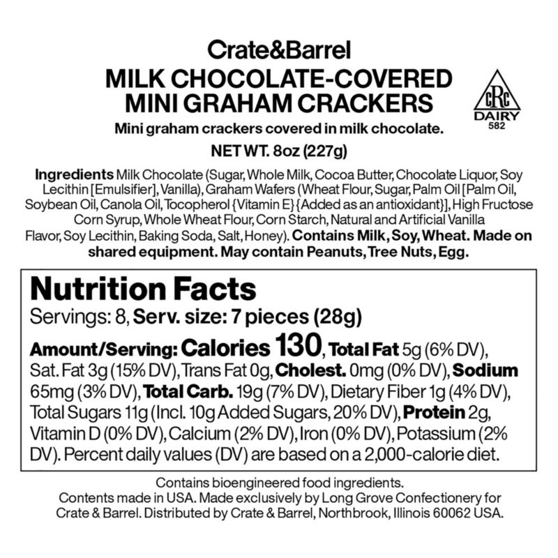 Milk Chocolate Mini Graham Crackers - image 3 of 4