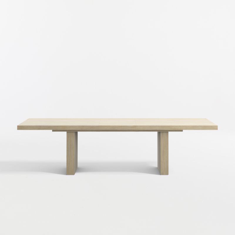 Mallorca 92"-114" Solid Wood Extendable Outdoor Dining Table