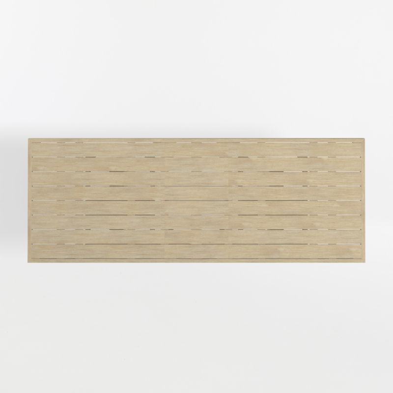 Mallorca 92"-114" Solid Wood Extendable Outdoor Dining Table