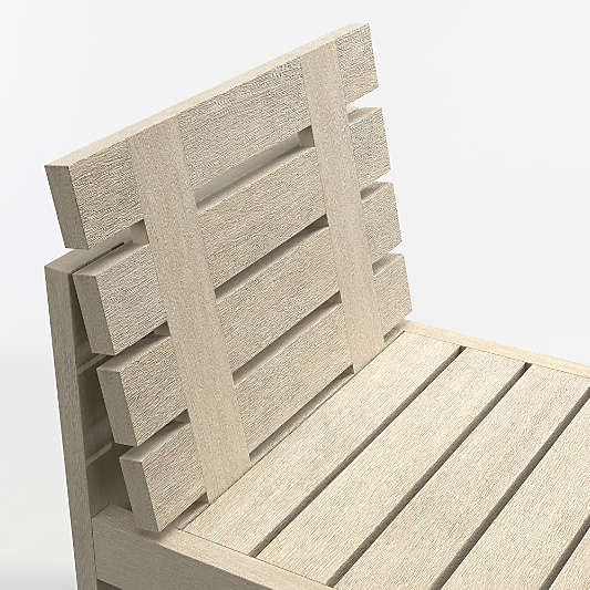 Mallorca Wood Outdoor Dining Chair