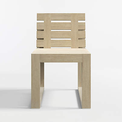 Mallorca Wood Outdoor Dining Chair