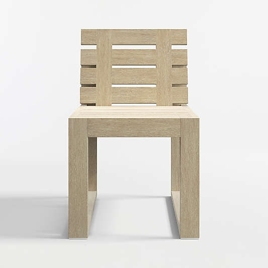 Mallorca Wood Outdoor Dining Chair