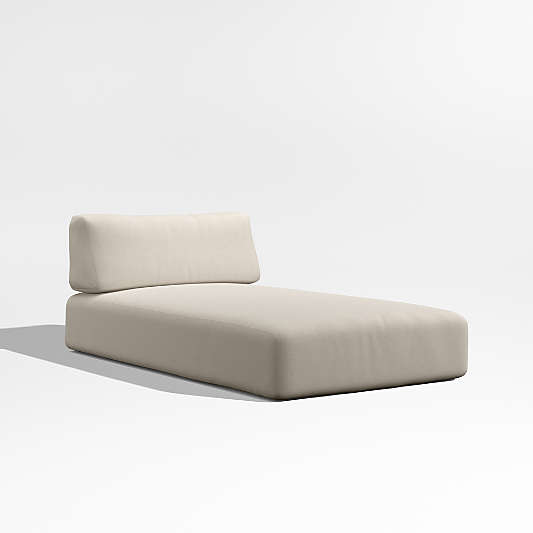 Replacement Mallorca Canvas Flax Sunbrella ® Outdoor Chaise Lounge Cushion