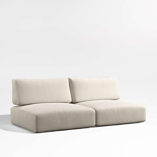 Replacement Mallorca Canvas Flax Sunbrella ® Outdoor Sofa Cushion