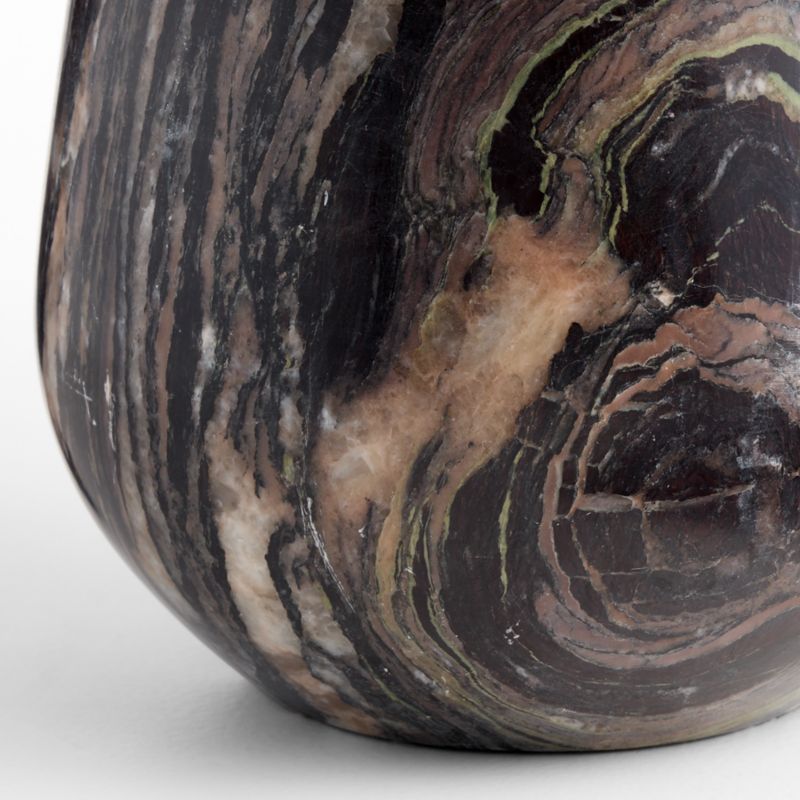 Millstone Breccia Marble Table Lamp with Fabric Shade 10.5" - image 3 of 8