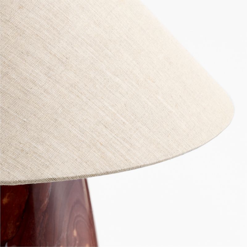 Millstone Bordeaux Marble Table Lamp with Fabric Shade 10.5" - image 6 of 10