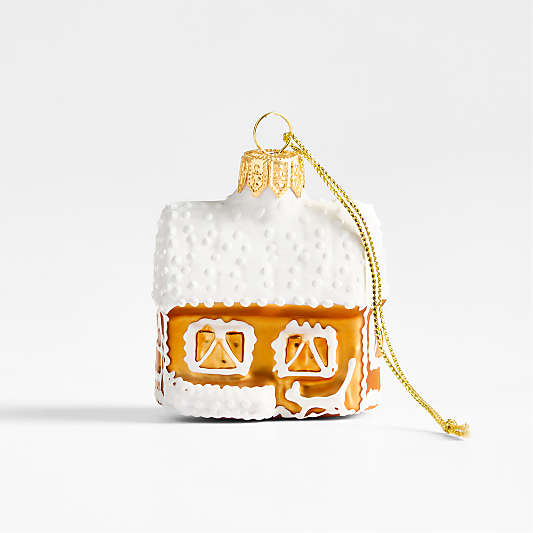 Mini Gingerbread House Christmas Tree Ornament