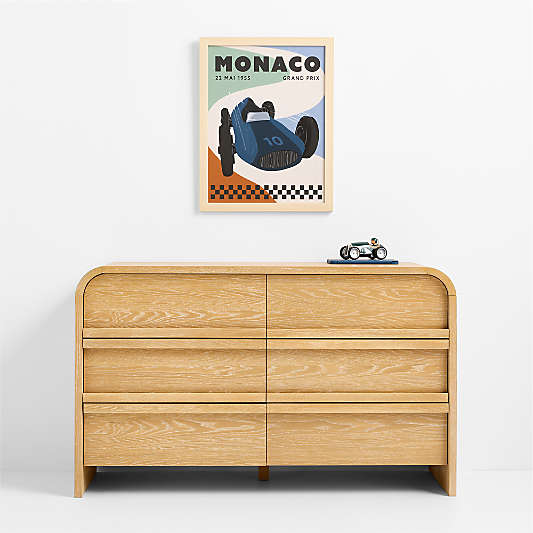 Monaco Go! Wall Art Print