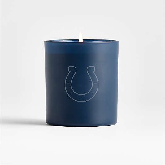 NFL Indianapolis Colts Monochrome No. 13 Indigo 1-Wick Scented Candle - Palo Santo, Vetiver and Mandarin