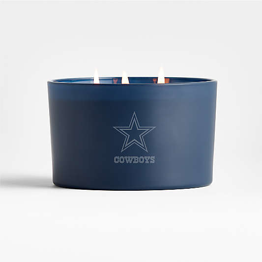 NFL Monochrome No. 13 Indigo 3-Wick Scented Candle - Palo Santo, Vetiver and Mandarin
