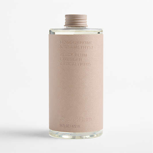 Monochrome No. 12 Amethyst Diffuser Refill 16 oz. - Black Plum, Lavender and Eucalyptus