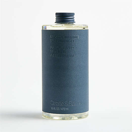 Monochrome No. 13 Indigo Diffuser Refill 16 oz. - Palo Santo, Vetiver and Mandarin