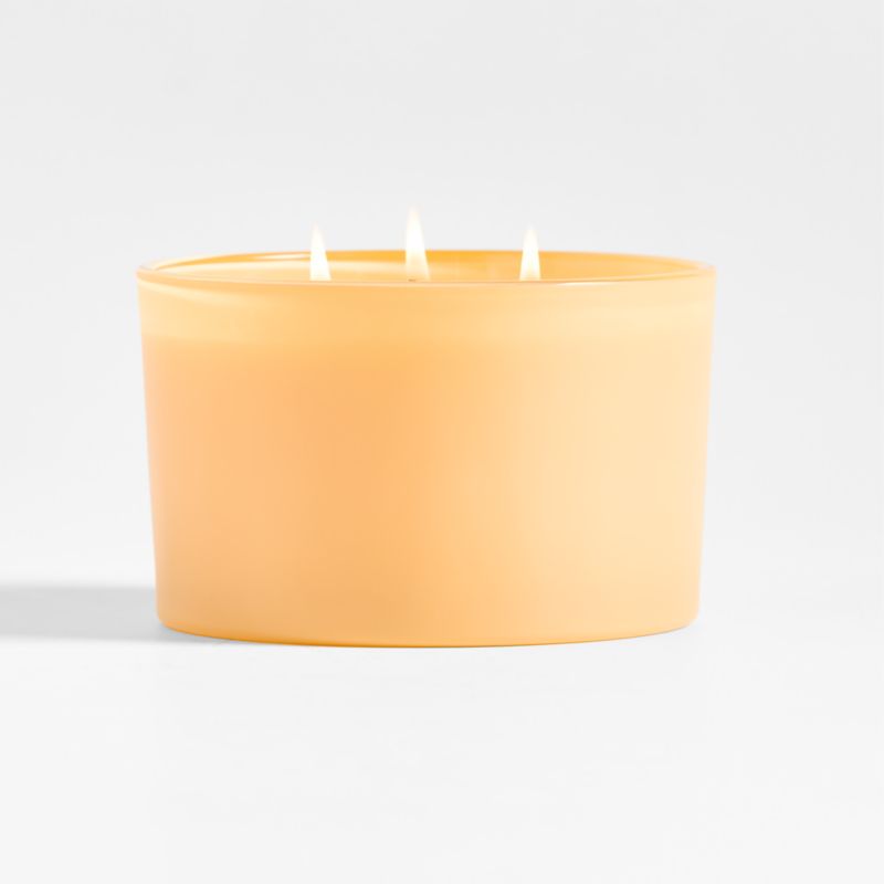 Monochrome No. 15 Sunrise 3-Wick Scented Candle - Papaya, Jalapeno and Agave - image 2 of 4