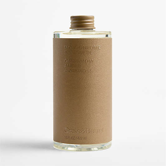Monochrome No. 4 Suede Diffuser Refill 16 oz. - Cardamom, Amber and Oakmoss