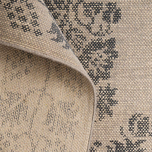 Manor Performance Handknotted Blue Rug