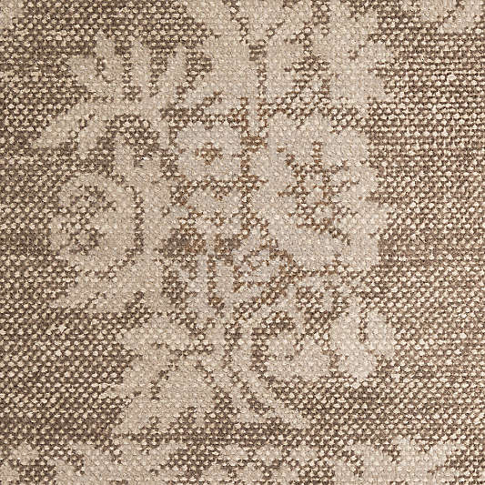 Manor Performance Handknotted Brown Rug Swatch 12"x18"