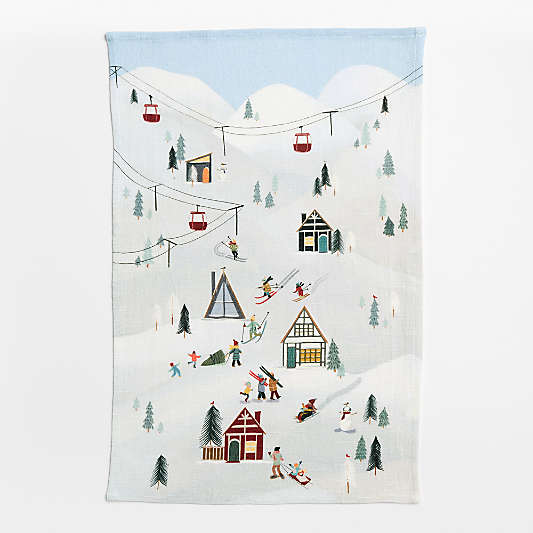 Mountainside Organic Cotton Dish Towel