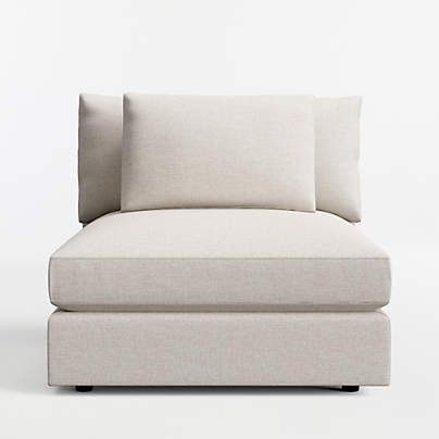 Monterey Modular Armless Chair Sectional Piece