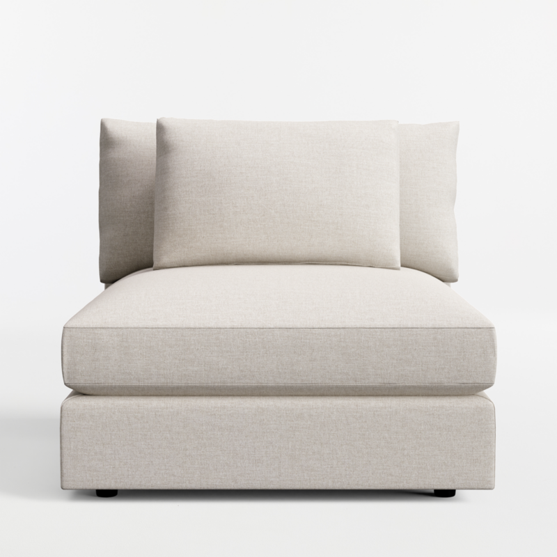 Monterey Modular Armless Chair Sectional Piece - image 0 of 2