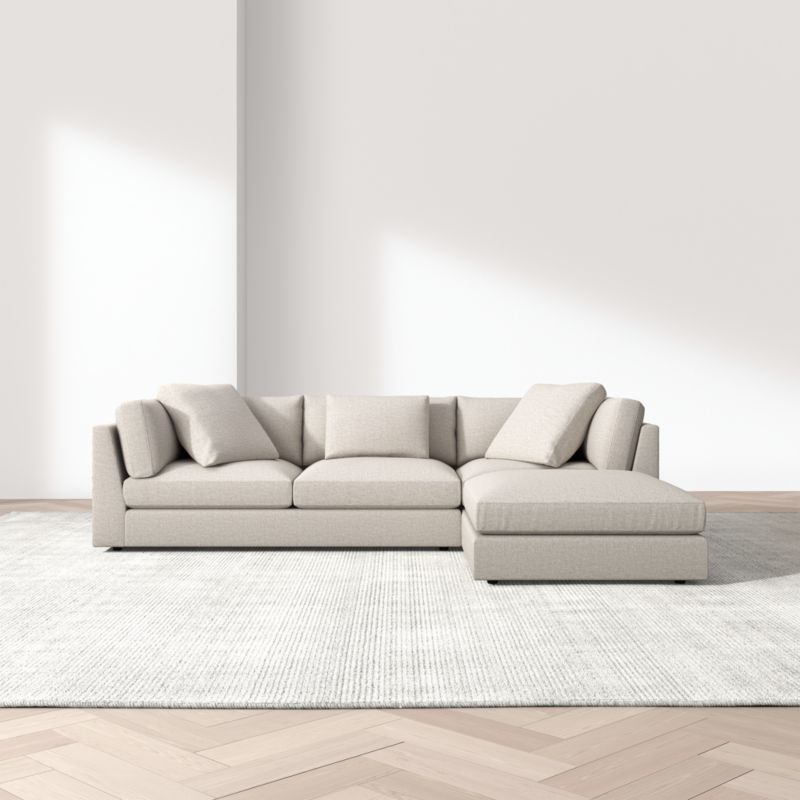 Monterey Modular 3-Piece Reversible Sectional Sofa with Ottoman - image 2 of 6